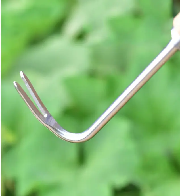 Stainless Steel Manual Weeder Bow Shaped Spatula Weeding Sickle for Garden Lawn Yard Patio Terrace Paving Moss