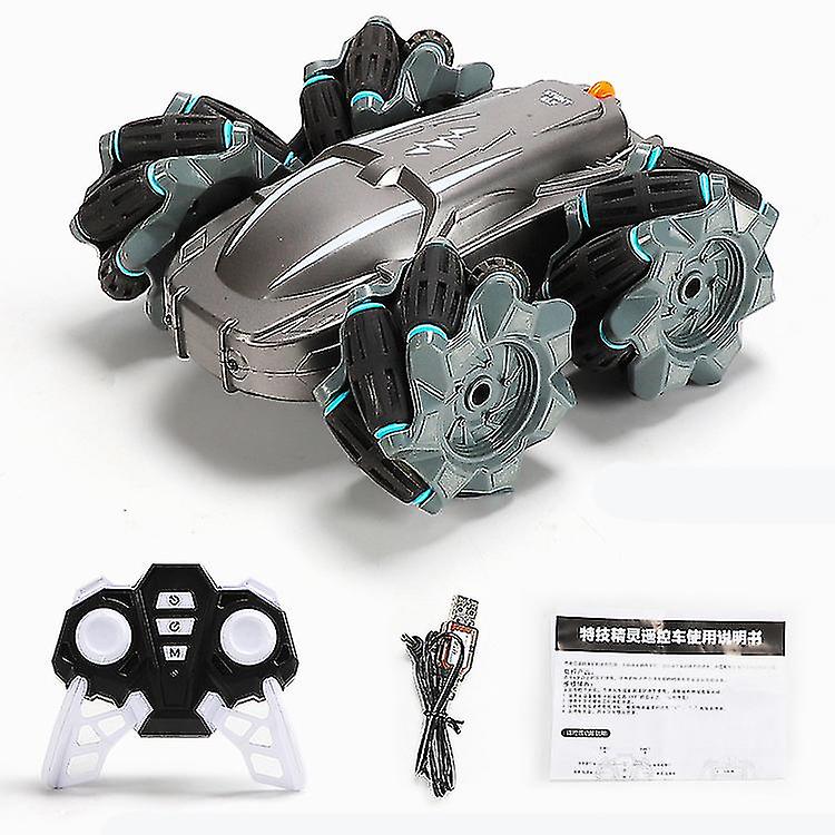 360 Rotate Double-faced Stunt Car Rc 4wd Remote Control Off-road Model Kids Toy