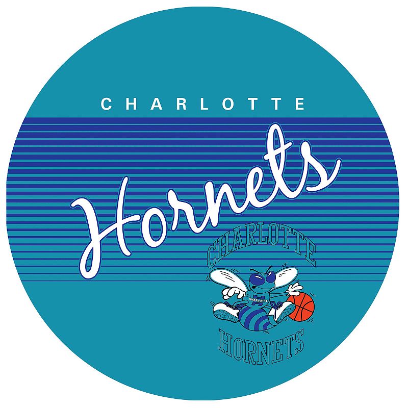 Charlotte Hornets Hardwood Classics Chrome Pub Table