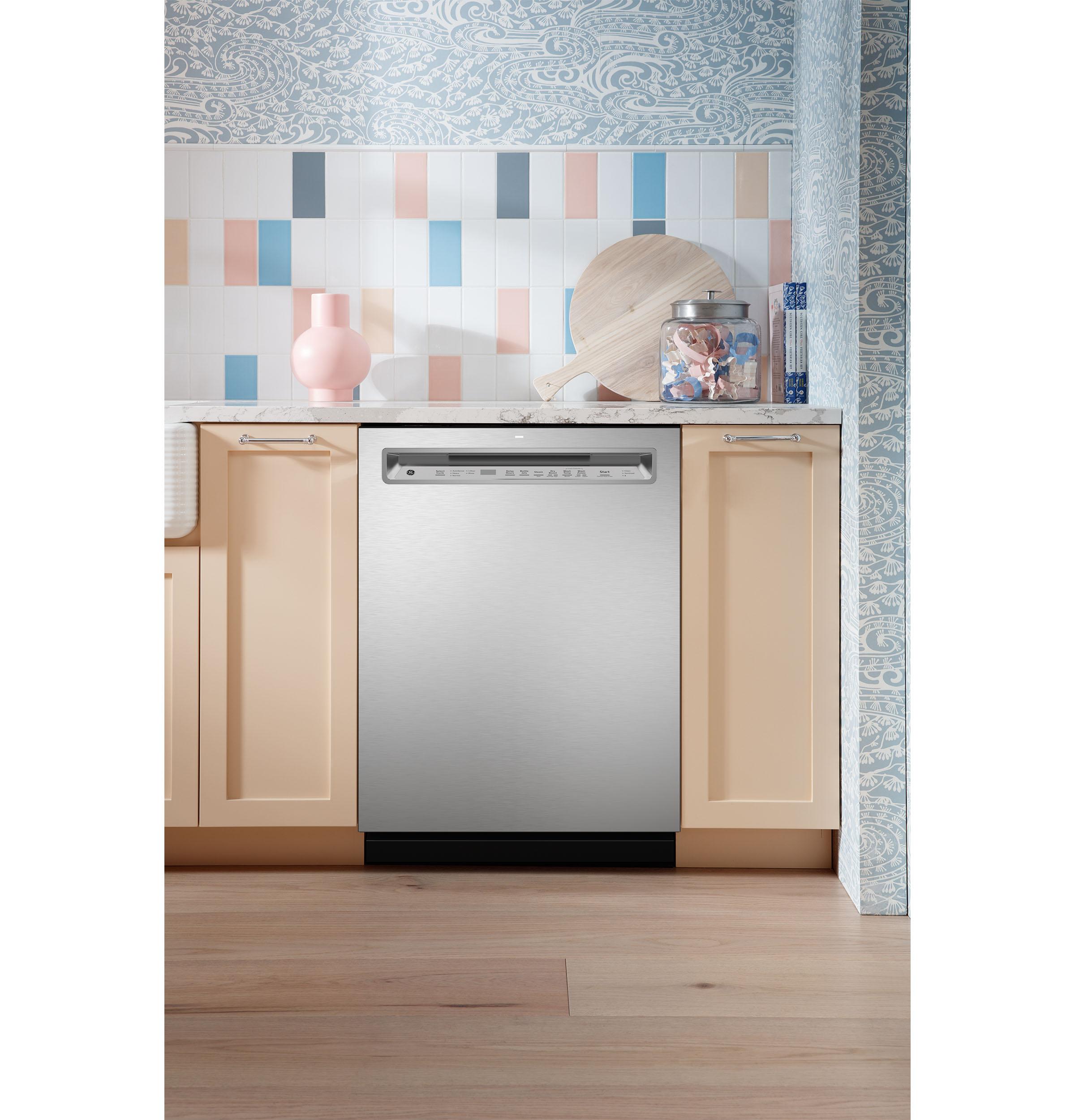 Ge Appliances GDF650SYVFS Ge® Front Control With Stainless Steel Interior Dishwasher With Sanitize Cycle