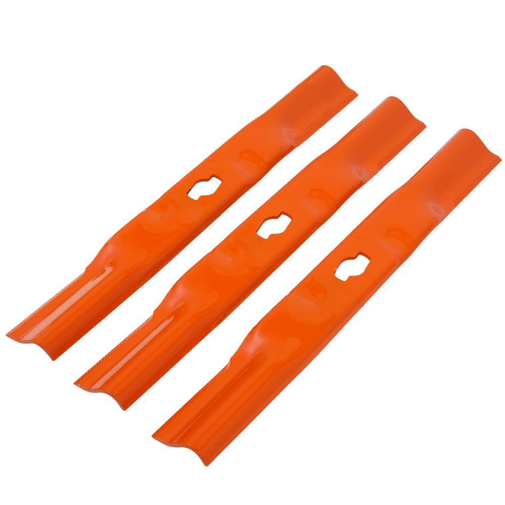 Troy-Bilt Original Equipment Low Lift Sand Blade Set for Select 54 in. Mowers with S-Shape Center OE# 742P05086-L 742-05086-L 490-110-Y201