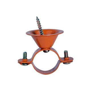 The Plumber's Choice 1 in. Pipe Bell Hanger in Copper Plated Steel 01HBECP-N