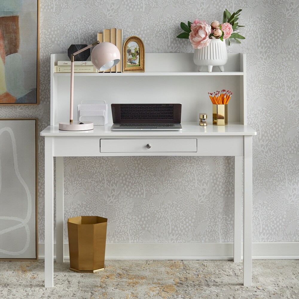 Simple Living Foster Desk and Filing Cabinet Set