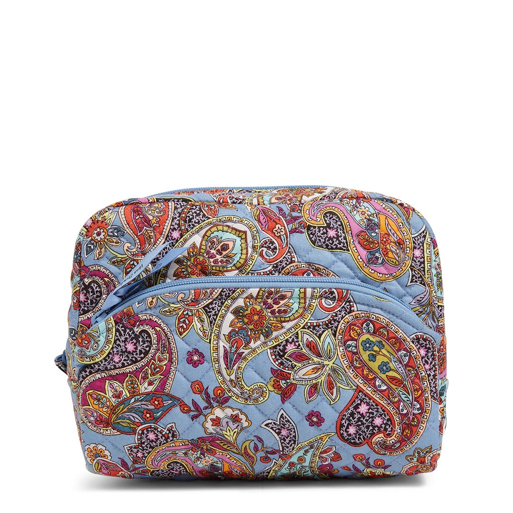 Vera Bradley  Large Cosmetic Bag in Provence Paisley