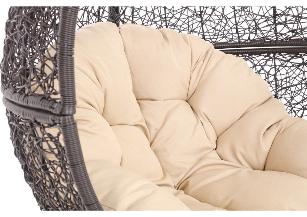 Modern Shore Swing Chair   Contemporary   Hammocks And Swing Chairs   by Zuri Furniture  Houzz