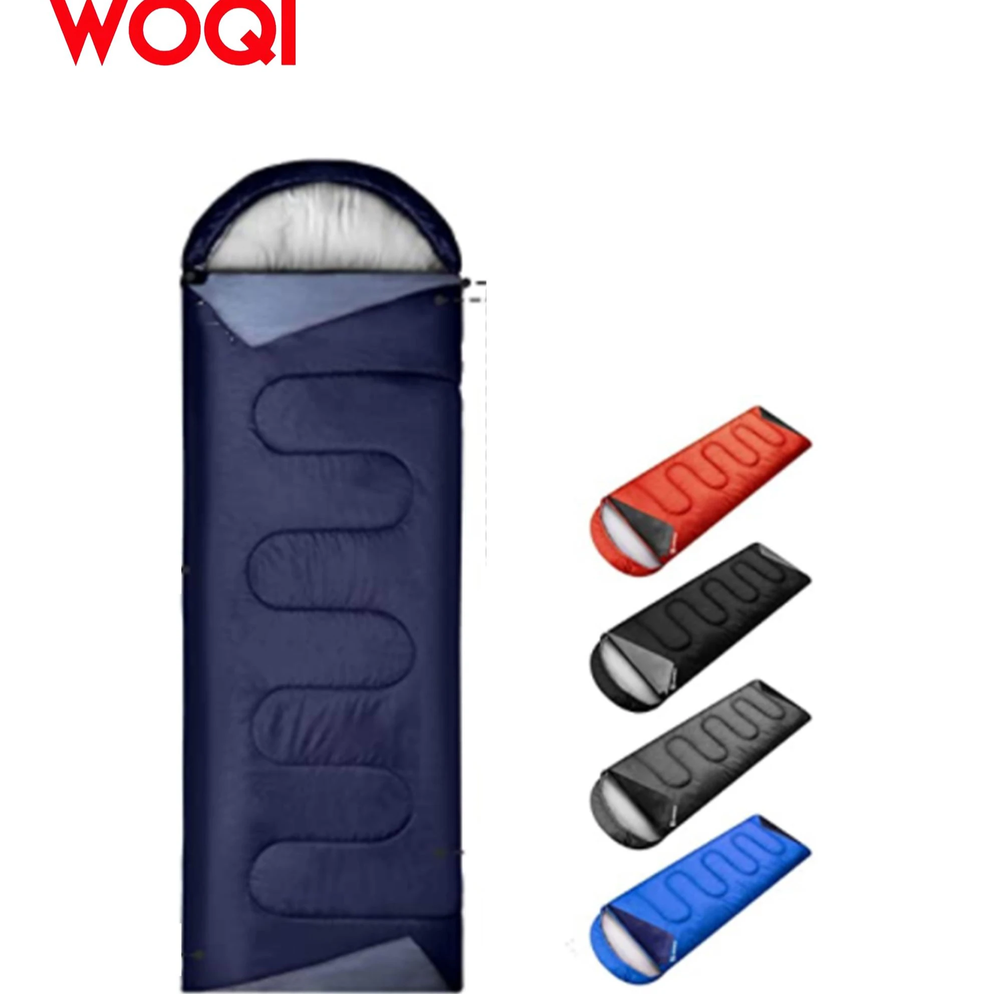 WOQI Outdoor Winter Travel Fashion Walking Waterproof Sleeping Bag Camping Lightweight High Quality Sleeping Bag