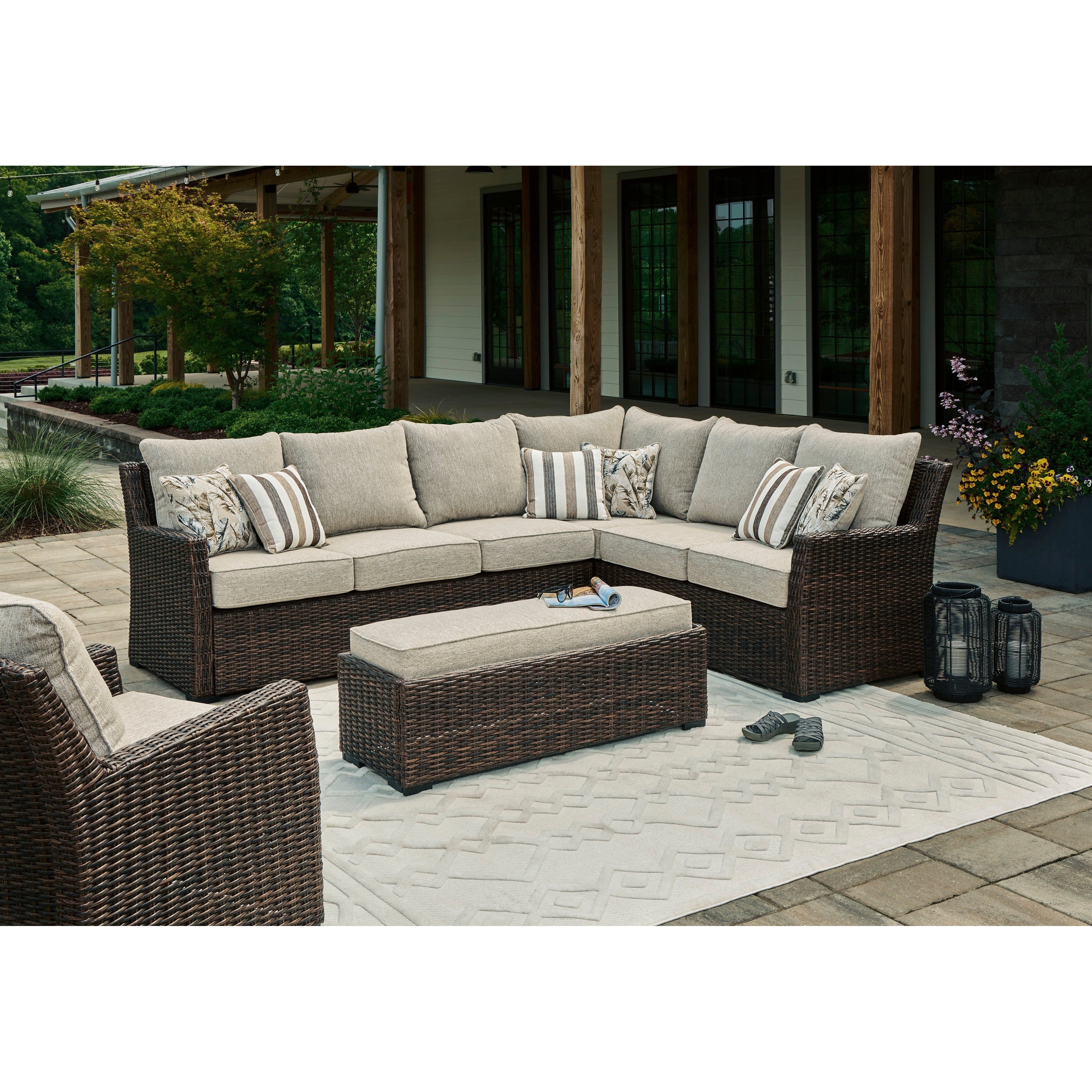 Sausalito Outdoor Comfy Banquette Seating Sets - New Design for 2024