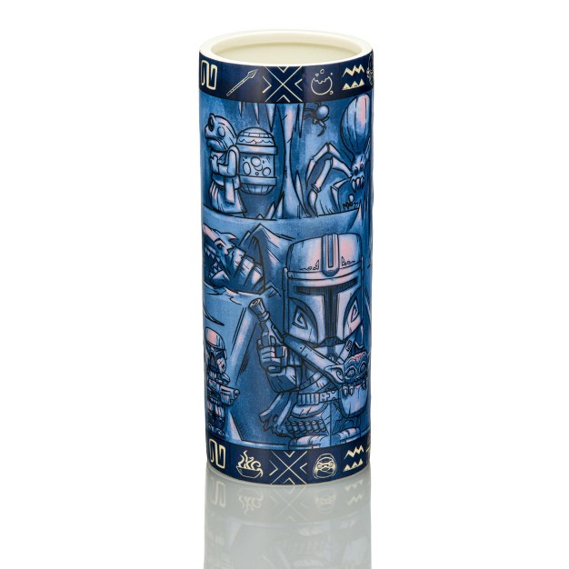 Beeline Creative Geeki Tikis Star Wars The Mandalorian Season 2 Scenic Ceramic Mug 24 Ounces