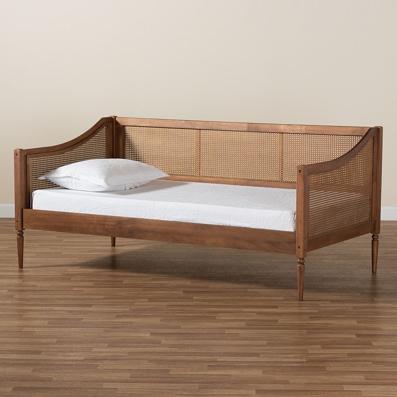 Baxton Studio Ogden Faux Rattan Daybed