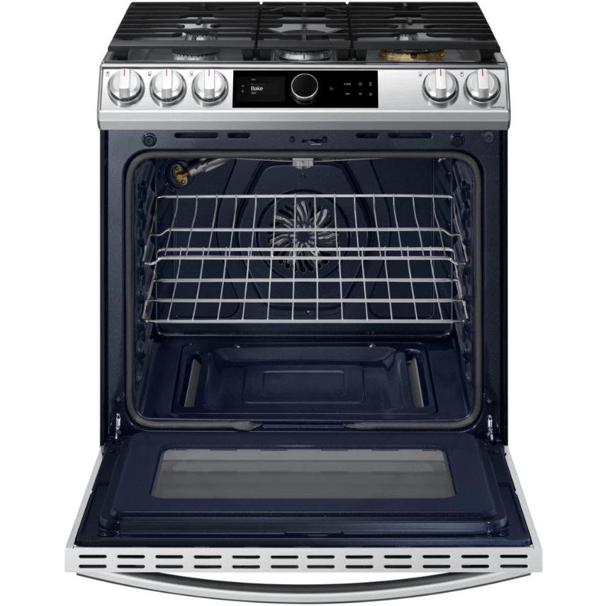  30-inch Slide-in Gas Range with Wi-Fi Technology NX60T8711SS/AA