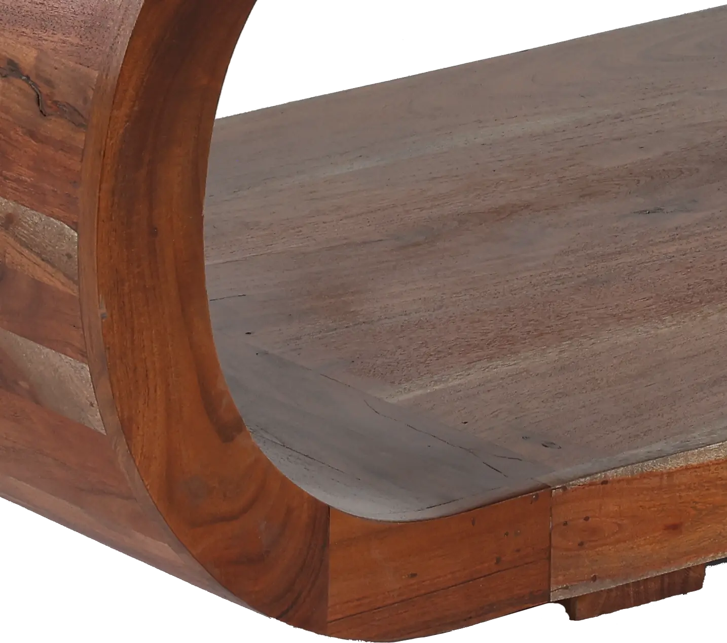 Ellipse Brown Coffee Table