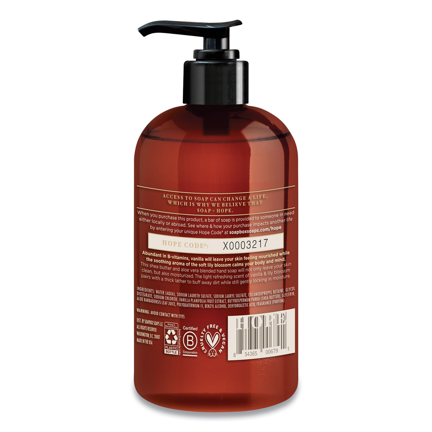 Hand Soap by Soapbox SBX00679CT