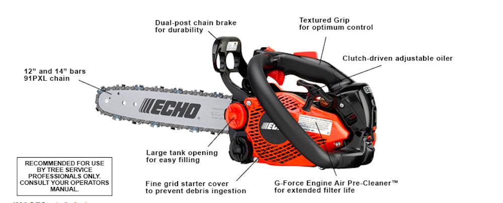 14 In. Bar Chainsaw ;