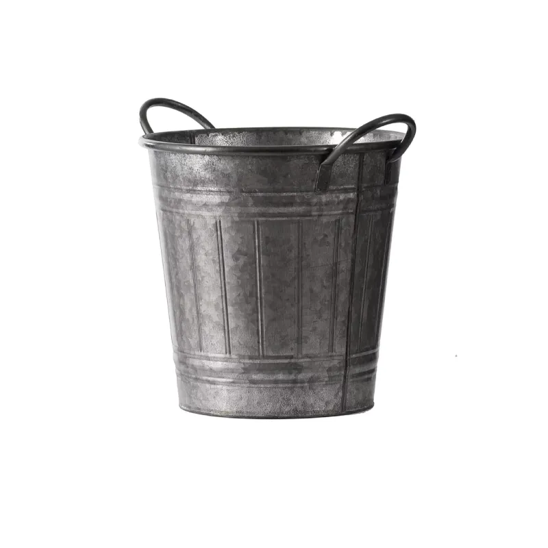 Top Selling Galvanized Decorative Planter Best Quality Custom Size Flower Pots   Planters For Outdoor Decoration