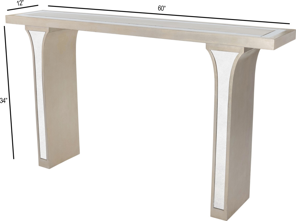 Katya Console Table   Transitional   Console Tables   by HedgeApple  Houzz