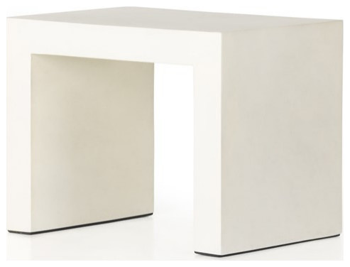 Cyma End Table Gray Concrete   Modern   Side Tables And End Tables   by Virgil Stanis Design  Houzz