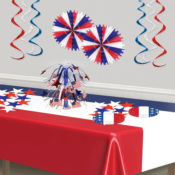 Beistle 50743 Flag Cascade Centerpiece  combinatio...