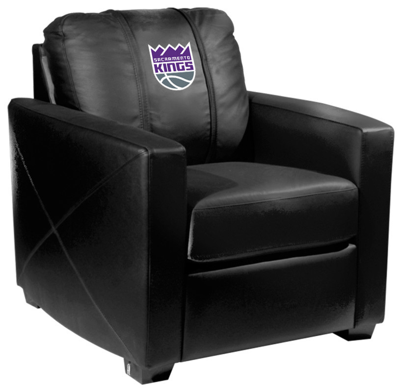 Sacramento Kings Stationary Club Chair Commercial Grade Fabric   Contemporary   Armchairs And Accent Chairs   by DreamSeats LLC  Houzz