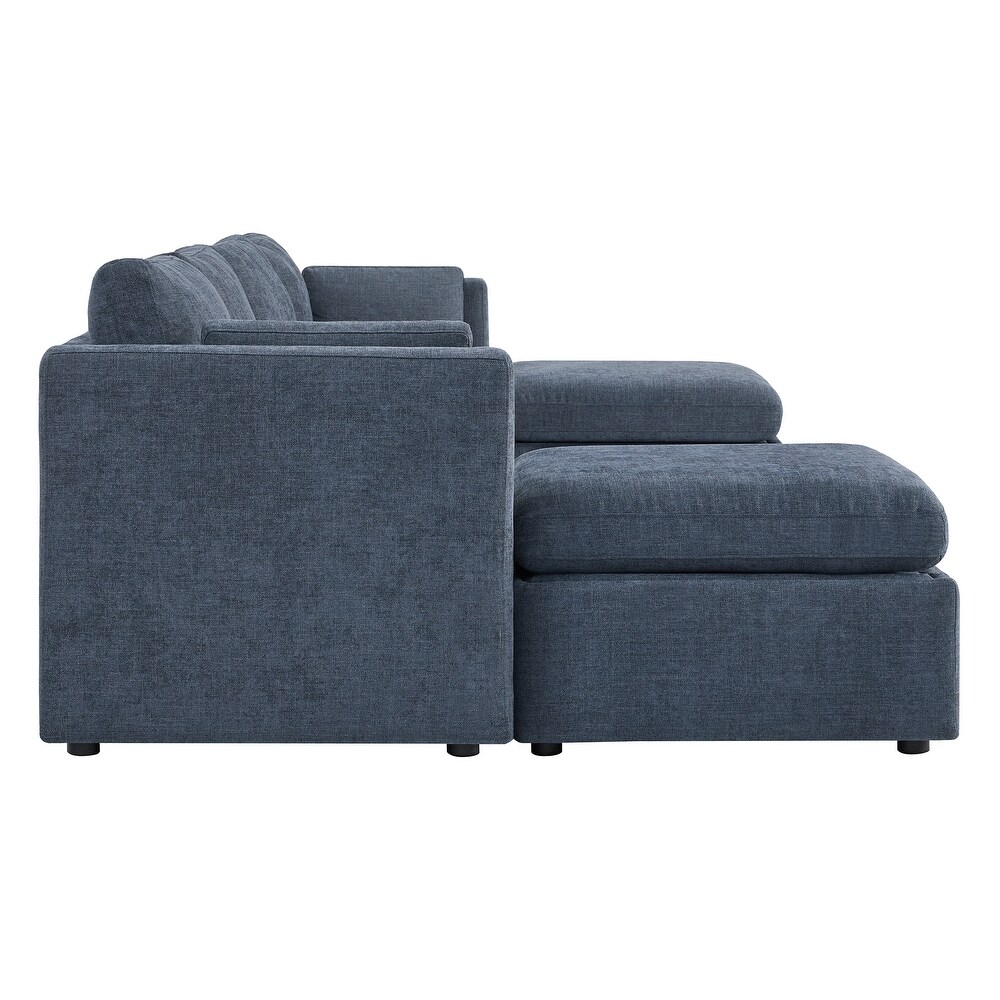 Celia Oversized Modular Sectional Fabric Sofa Set