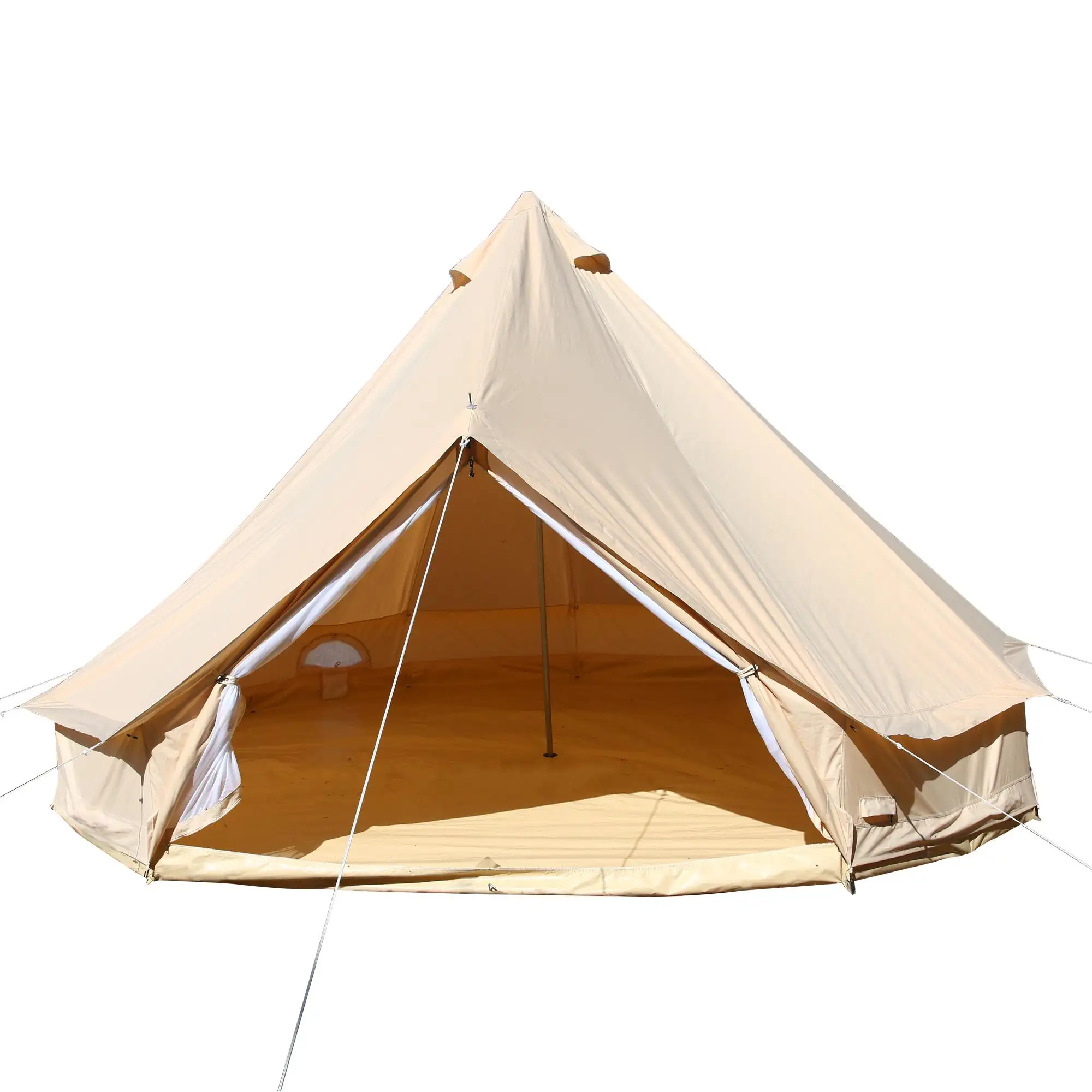 High Quality Waterproof Outdoor Camping Oxford Canvas Teepee Glamping Tent Bell Tent on Sale