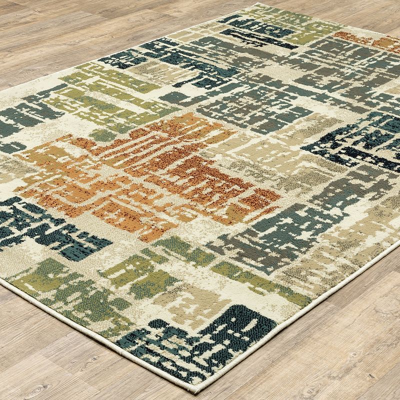 StyleHaven Easton Distressed Patchwork Rug