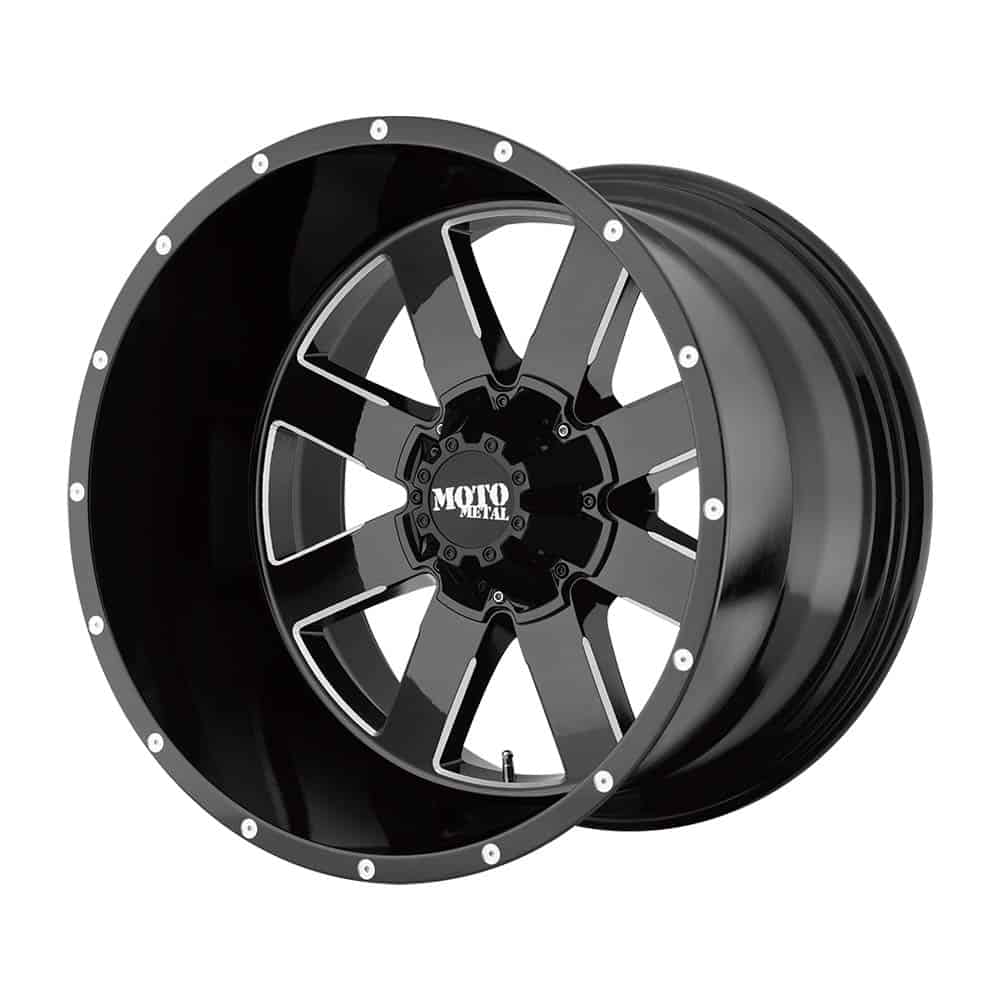 Moto Metal MO962 MO962 22X14 6X5.5 G-BLK MILL -76MM