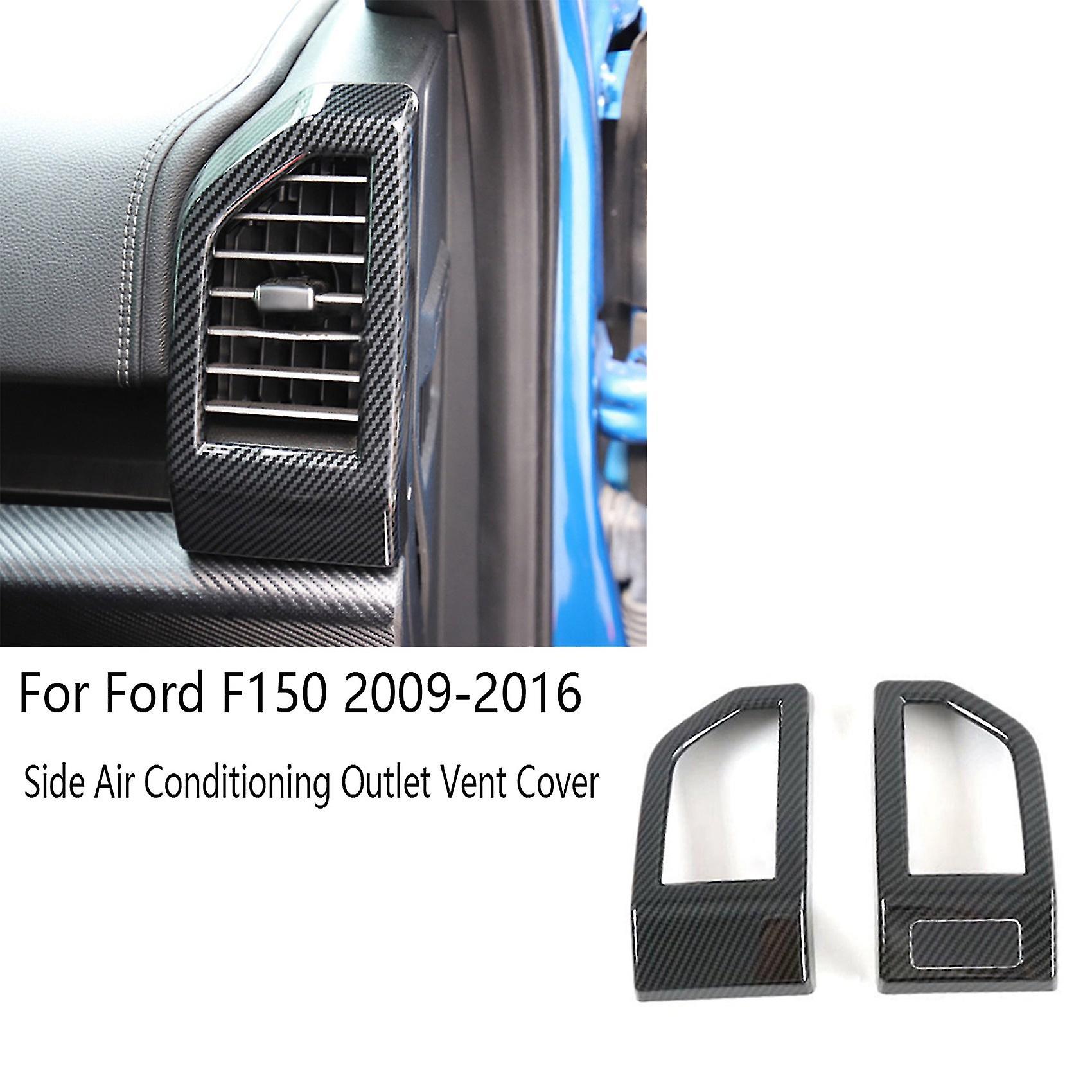 Car Dashboard Side Conditioning Outlet Vent Cover Left+right A/c Vents Plate Panel For 2009-2016