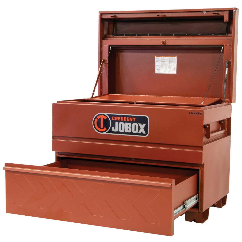 Crescent JOBOX 48 Site-Vault™ Heavy Duty Chests with Drawer and Lid Storage ;