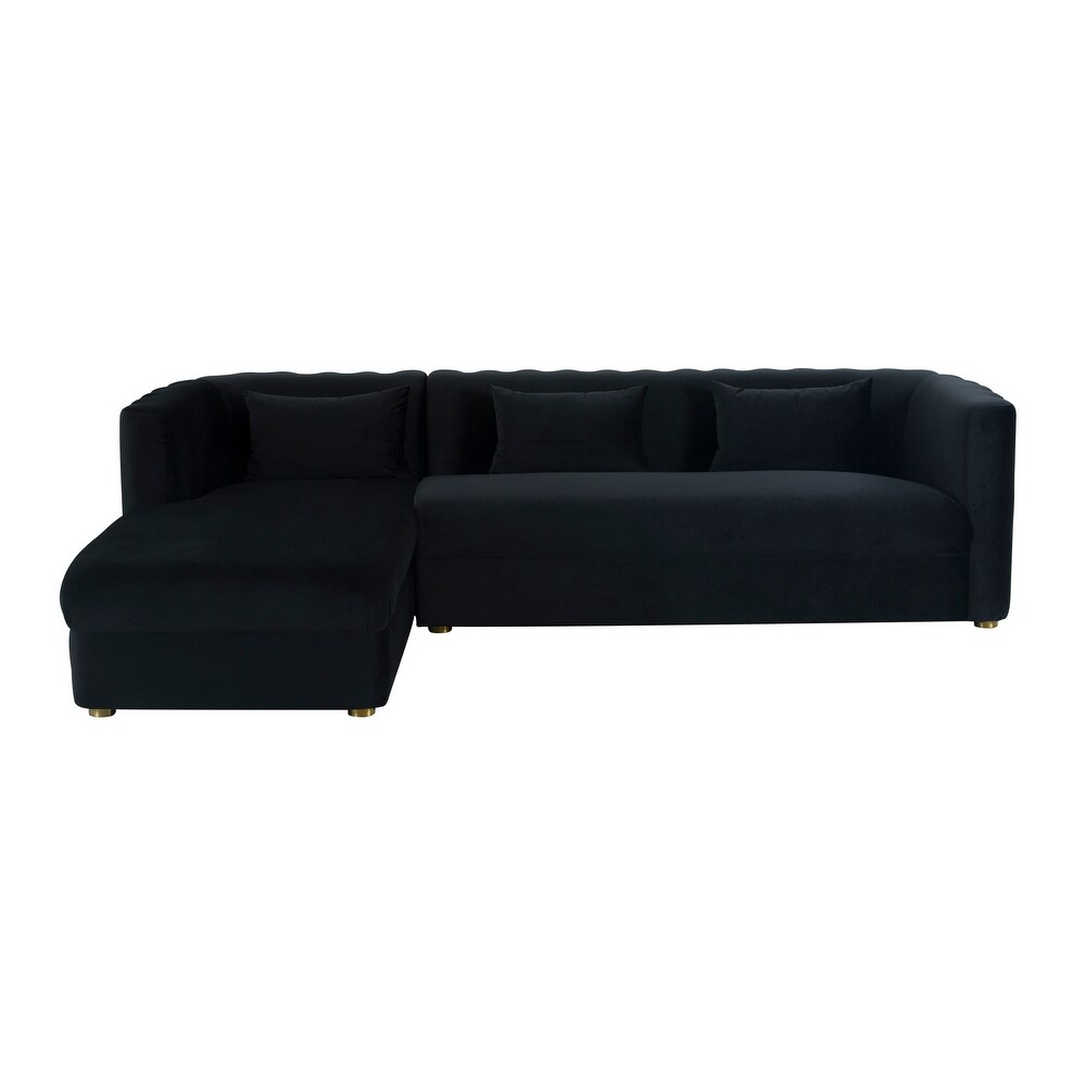 Callie Velvet Sectional