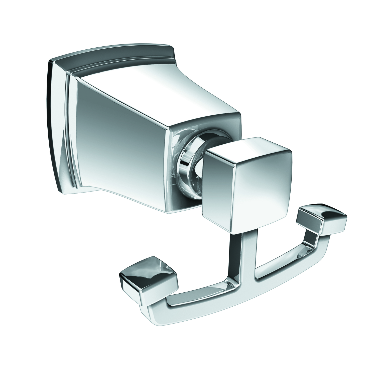 Moen Boardwalk 2.5 in. H X 3.06 in. W X 3.29 in. L Chrome Robe Hook