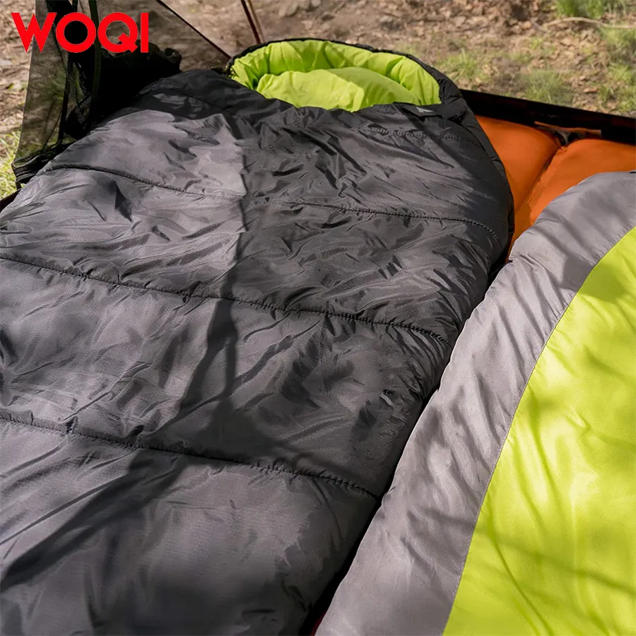 WOQI Ultralight Mummy Sleeping Bag for Backpacking Hiking Camping 3 4 Season