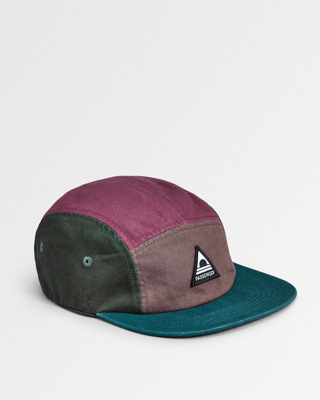 Fixie Recycled 5 Panel Cap - Grape Multi