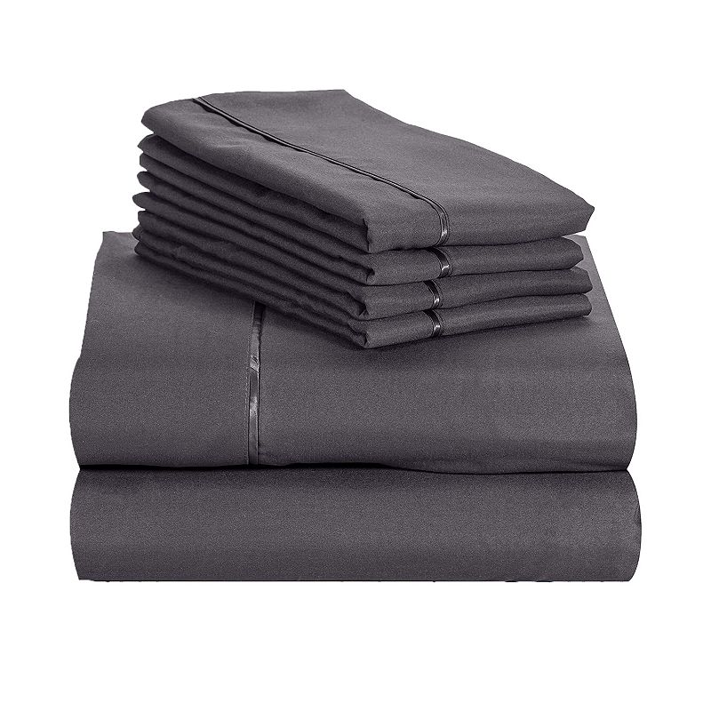 Luxclub's Premium Bed Sheet Set - Silky Soft， Deep Pockets 18， Eco-friendly， Wrinkle-free