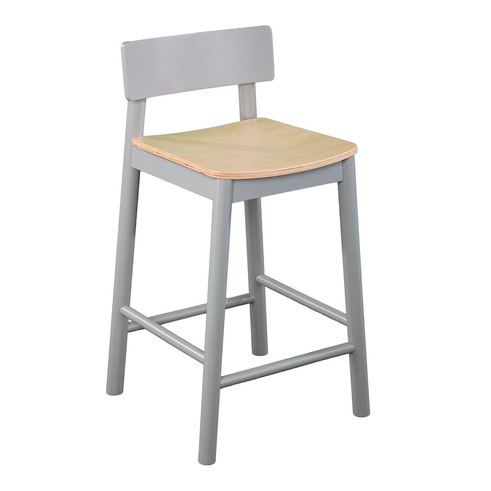 SEI Furniture Calisbry Two Tone Counter Stools (Set of 2)