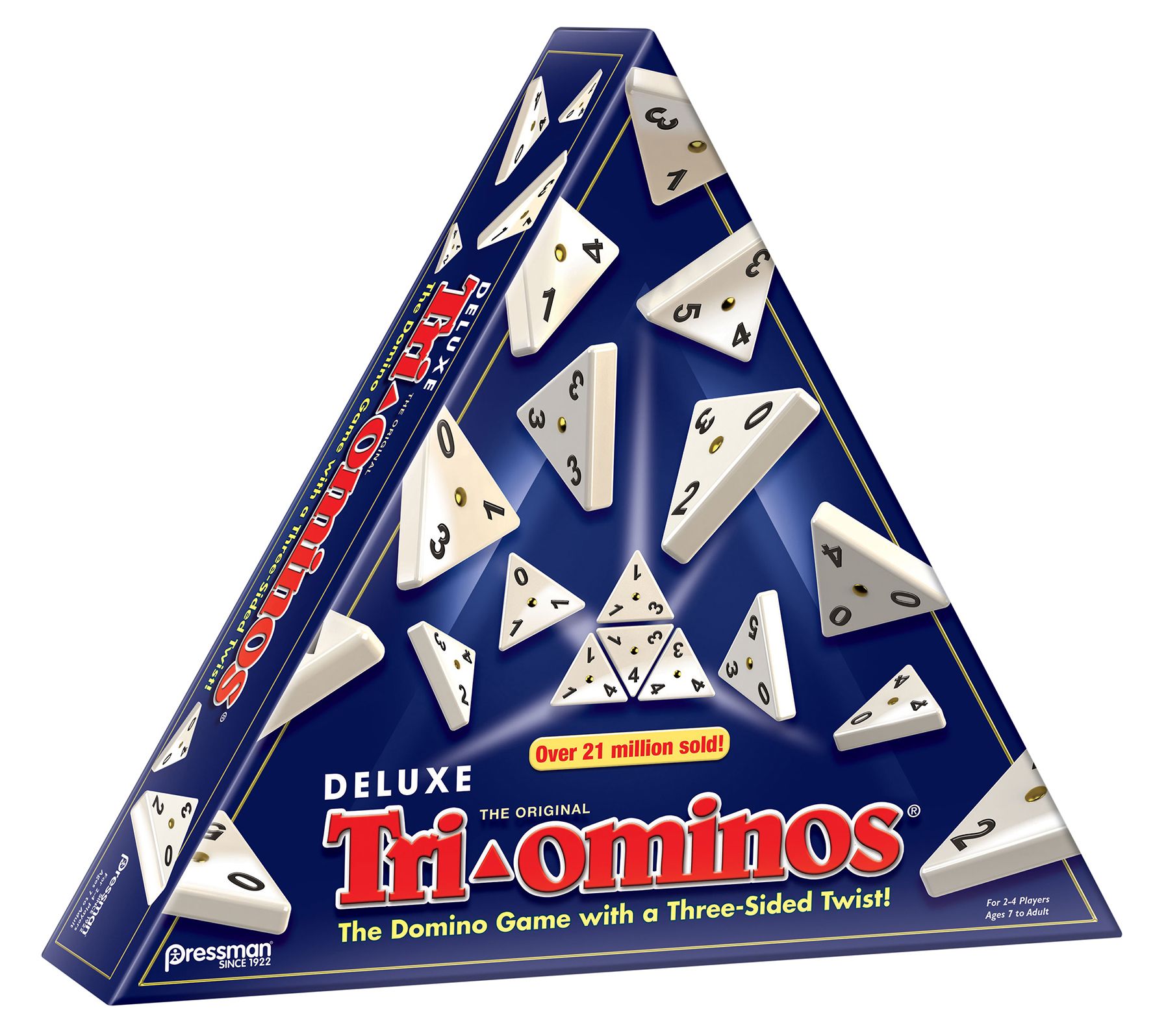 Pressman Toy Deluxe Tri-Ominos Classic Game