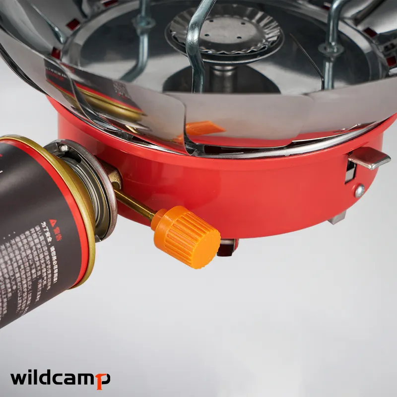 Wildcamp Mini Packing Portable Stove Highpower Ignition Switch with Plastic Bag