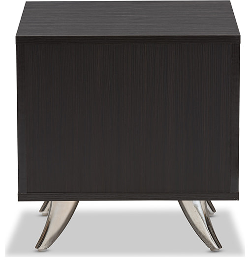 Warwick Modern Wood End Table   Contemporary   Side Tables And End Tables   by HedgeApple  Houzz