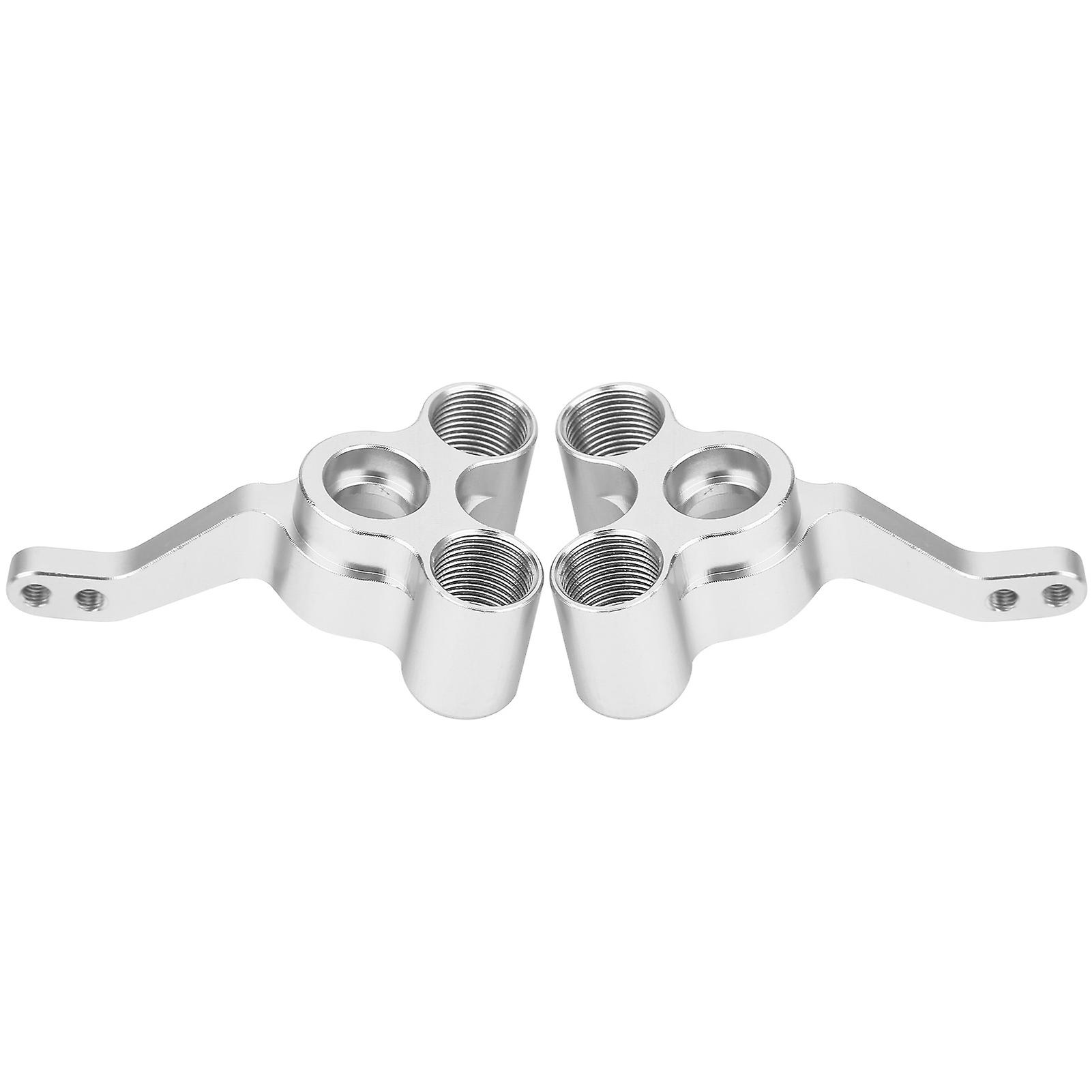 2pcs Aluminum Alloy Rear Axle Seat 122012(02166) Fit For Hsp 1/10 Rc Car 94122 94188silver