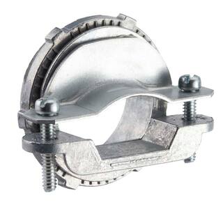 Halex 2 in. Standard Fitting Service Entrance (SE) Clamp Connector - Zinc 05320