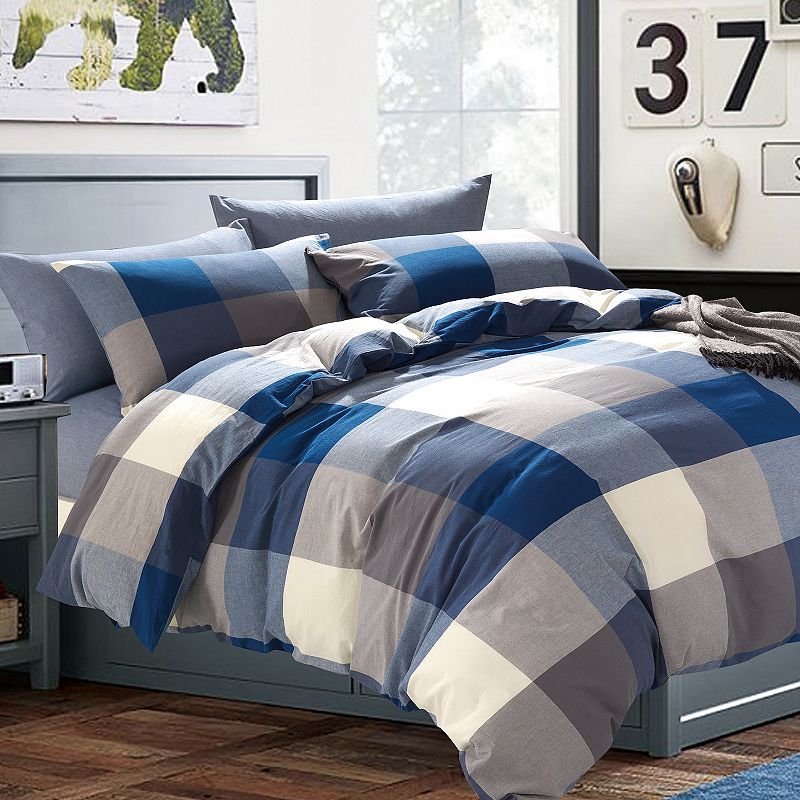 Serenta Buffalo Washed Cotton Duvet Cover Set