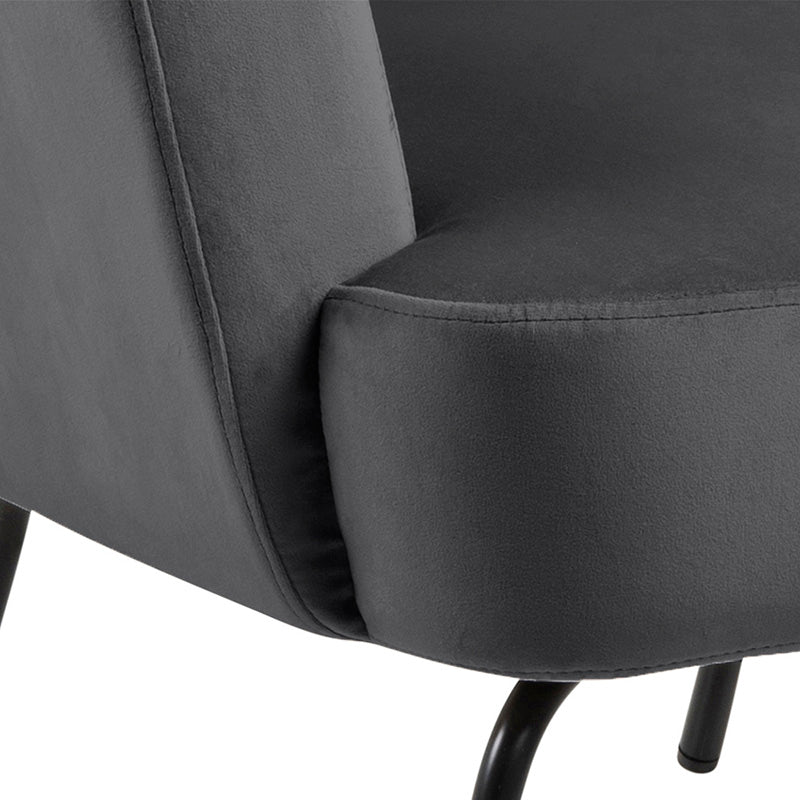 MONROE Lounge Chair - Dark Grey