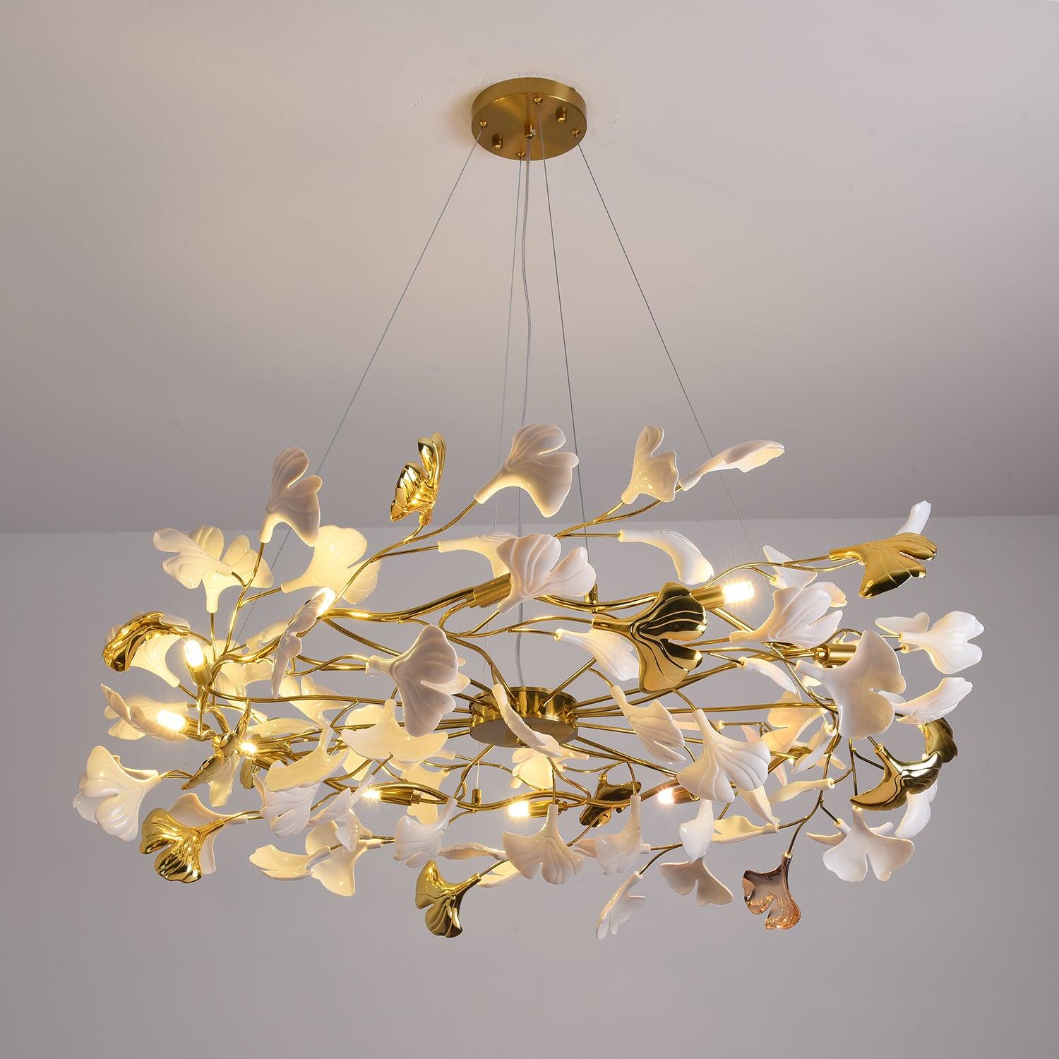 Gingko Chandelier P