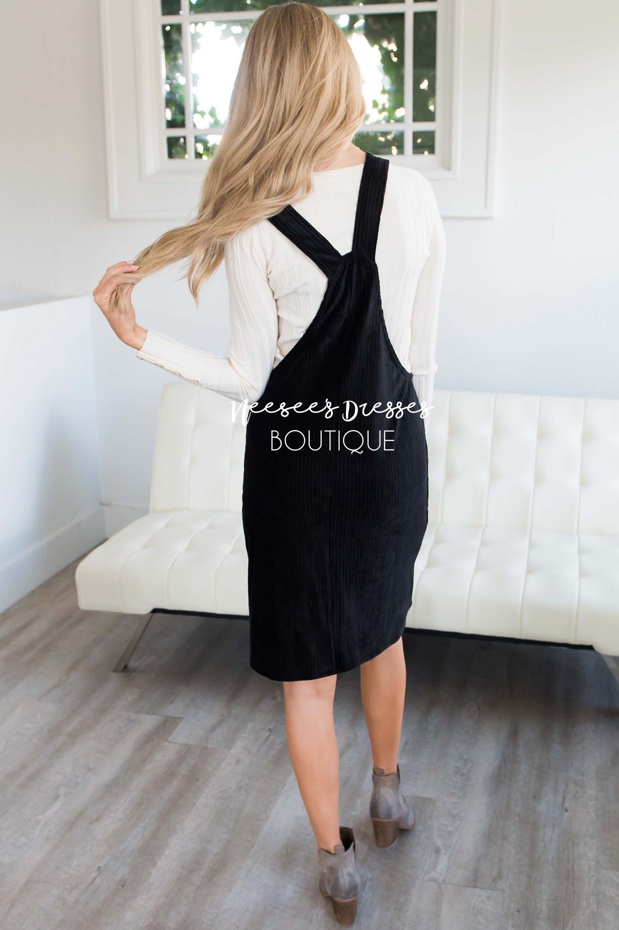 The Petra Pocket Overall Dress