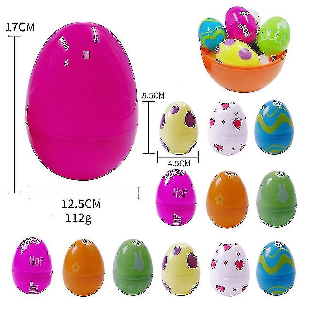 Easter Egg Twisting Machine Prefilled With Squishy Toys For Kids Stress Relief Gashapon Toy Easter G