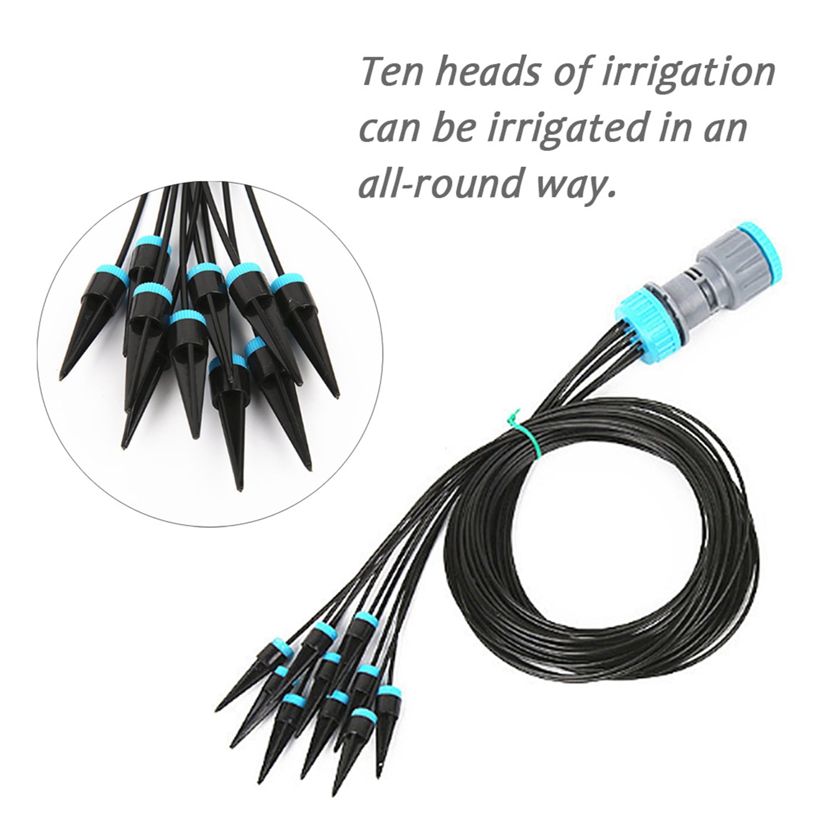 Drip Irrigation Kit Garden Irrigation System with 10 Nozzle Plant Garden Watering Drip Automatic Garden Watering kit