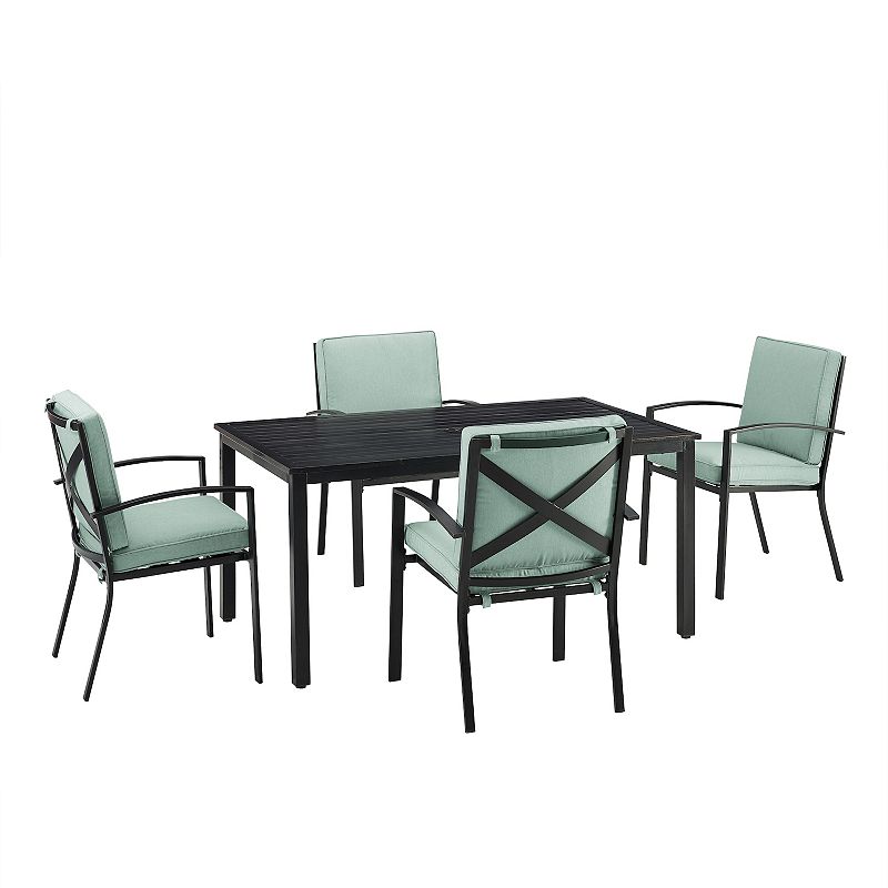 Crosley Kaplan 5-Piece Outdoor Metal Dining Set