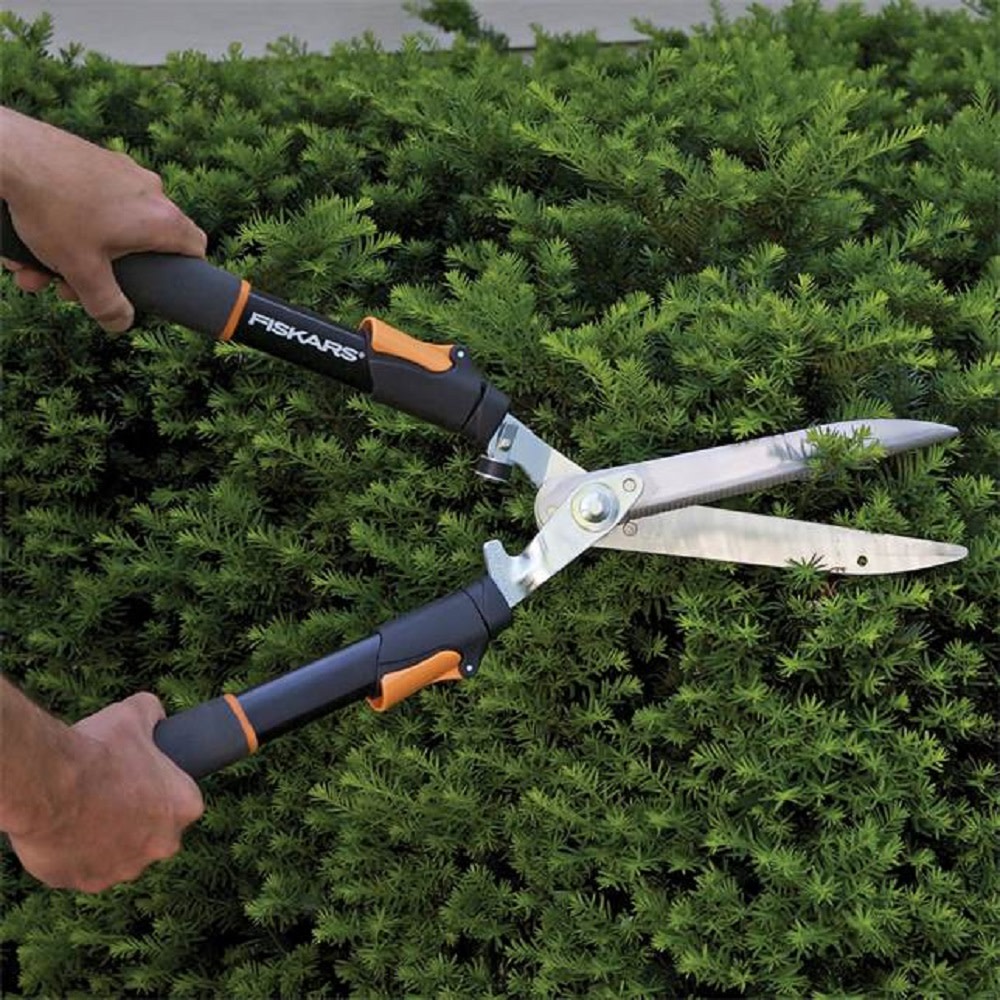 25 ; 33 Power-Lever? Extendable Hedge Shears