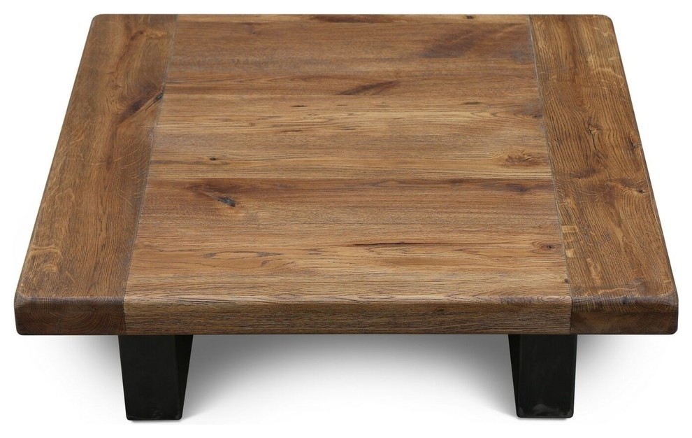 STYLE UMI Solid Wood Coffee Table   Industrial   Coffee Tables   by Maxima House  Houzz