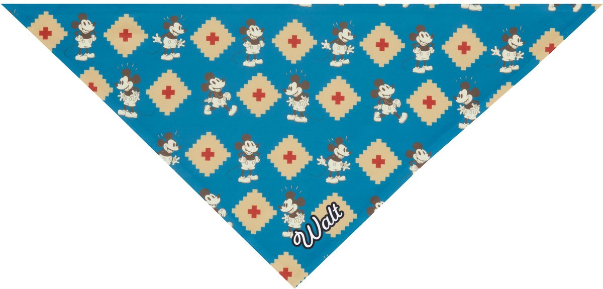 Disney Mickey Mouse Southwest Pattern Personalized Dog and Cat Bandana