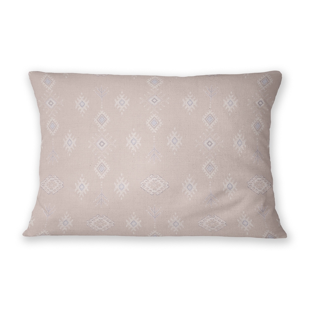 KILIM PINK IndoorOutdoor Lumbar Pillow By Kavka Designs